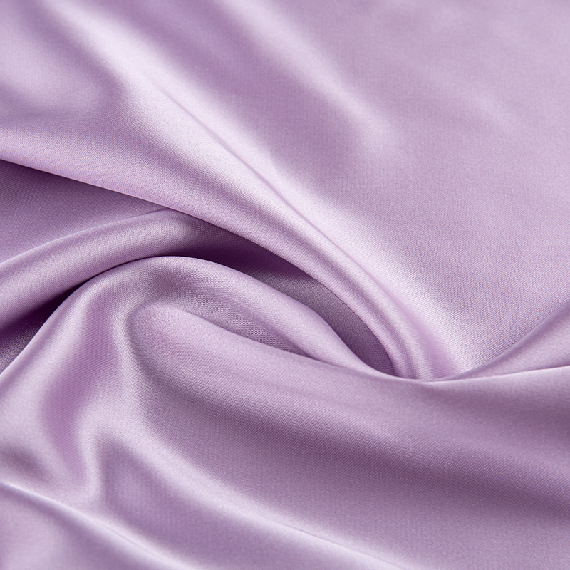 HY323 Dunkelviolett, 180 g/m², elastisches Satin-Polyestergewebe für Kleidung, Kleider und hochwertige Unterwäsche