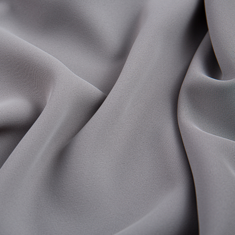 HY016, 260 g/m², graue, matte Textur, atmungsaktives Vier-Wege-Stretch-Spandex-Gewebe für Sportbekleidung und Freizeitmode