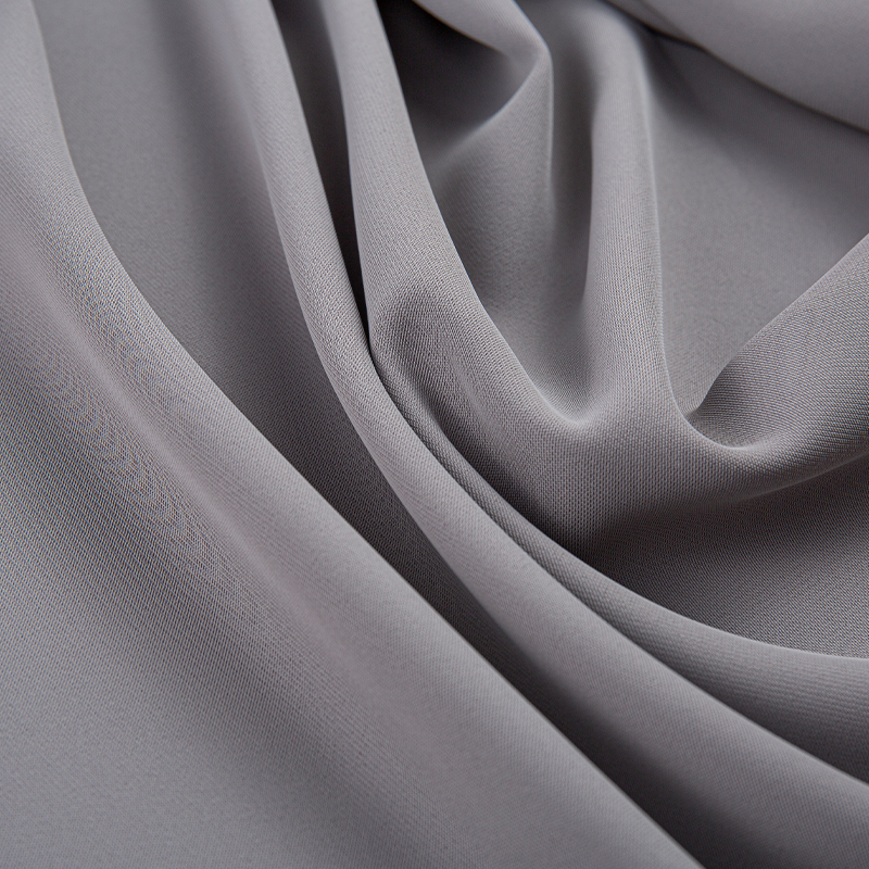 HY016, 260 g/m², graue, matte Textur, atmungsaktives Vier-Wege-Stretch-Spandex-Gewebe für Sportbekleidung und Freizeitmode