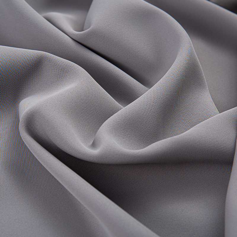 HY016, 260 g/m², graue, matte Textur, atmungsaktives Vier-Wege-Stretch-Spandex-Gewebe für Sportbekleidung und Freizeitmode