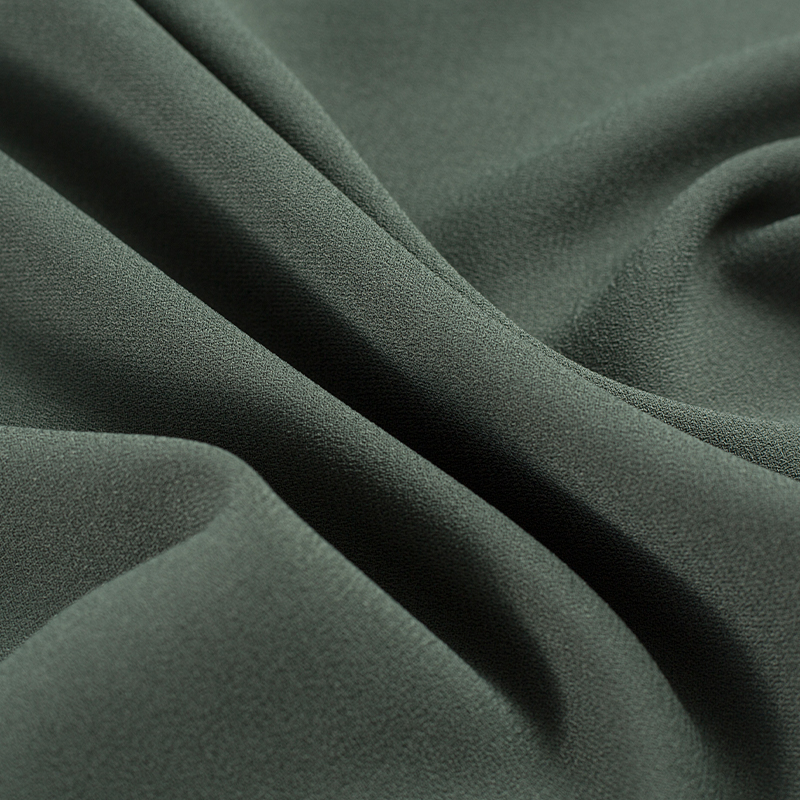 HY130 150GSM 100%P 5068 Verbundgarn Seidenmischgewebe im Ramie-Look