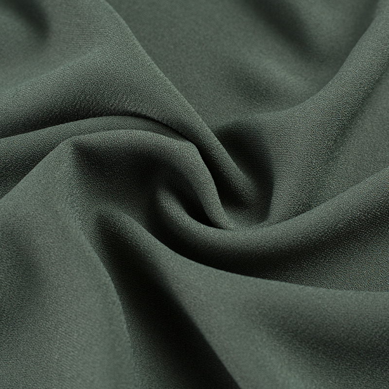 HY130 150GSM 100%P 5068 Verbundgarn Seidenmischgewebe im Ramie-Look